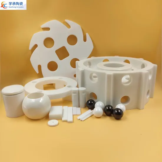 95% Zirconia Ceramic Liner Tube Disc Part or Component
